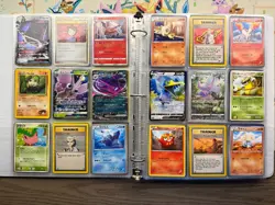 Pokemon Collection Binder Vintage Lot of Cards Holos WOTC E-Reader Promo - Image 5