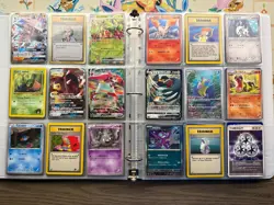 Pokemon Collection Binder Vintage Lot of Cards Holos WOTC E-Reader Promo - Image 5