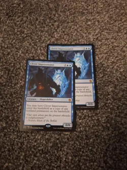 MTG 2 * Clever Impersonator Khans of Tarkir Mythic Magic the Gahtering card - Image 1