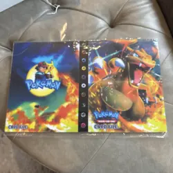 Pokemon trading card game card file/binder charizard ash pikachu Brand New Seal - Image 1