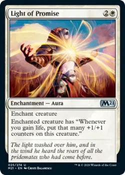 Light of Promise x1 NM Magic the Gathering 1x Magic 2021 mtg card - Image 1