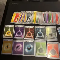 Pokemon TCG - Collection of Reverse Holo & Common Energies - NM/M - 120 Cards - Image 2