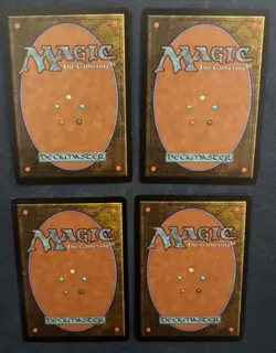 MTG 4X NEMESIS PARALLAX NEXUS JAPANESE + ENGLISH MAGIC THE GATHERING RARE BLACK - Image 2