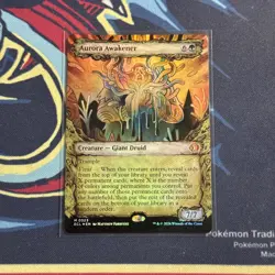AURORA AWAKENER FOIL [Showcase] - Mythic - ECL Lorwyn Eclipsed MTG Free Shipping - Image 1