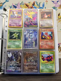 Pokemon Collection Binder Vintage Lot of Cards Holos WOTC E-Reader Promo - Image 1
