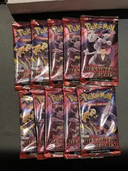 1 Pokemon Scarlet & Violet Destined Rivals Factory SEALED Booster Pack English - Image 1