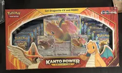 Pokemon TCG XY Evolutions Kanto Power Collection Box Dragonite Pidgeot EX Sealed - Image 2