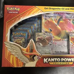 Pokemon TCG XY Evolutions Kanto Power Collection Box Dragonite Pidgeot EX Sealed - Image 3