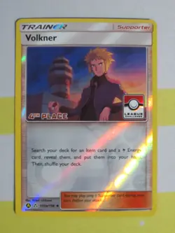 Volkner 135a/156 League Holo Prize Promo Pokemon TCG - Image 1