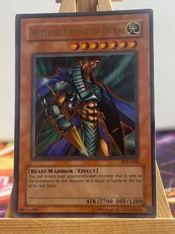 Mystischer Schakalritter PGD-069 Ultra Rare Englisch NM YUGIOH - Image 1