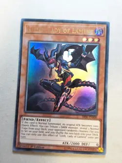 Yugioh Lilith, Lady of Lament SR06-EN000 1st Edition Ultra Rare - Image 1
