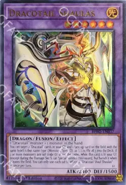 Dracotail Shaulas Burst Protocol PRESALE 2/6 Ultra Rare BPRO Yu-Gi-Oh! - Image 1