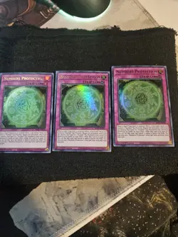 3 x Numbers Protection (BROL-EN056) - Ultra Rare - 1st Edition - Image 1