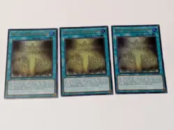 3x Walls of the Imperial Tomb Ultra Rare Yugioh! Mega Tins 2025 - Image 1