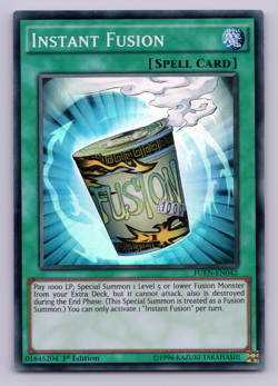 Instant Fusion - FUEN-EN042 - Super Rare - 1st Edition - Yugioh - Image 1