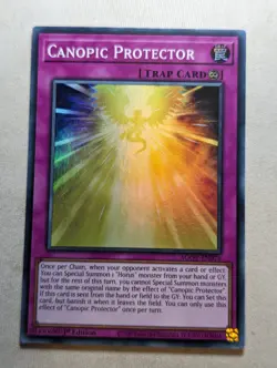 Yu-Gi-Oh! - Canopic Protector - AGOV-EN076 - Super Rare - 1st Edition - Image 1
