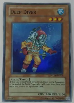 Yu-Gi-Oh! TCG Deep Diver World Championship 2008 WC08-EN001 Super Rare LP - Image 1