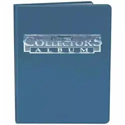 album raccoglitore carte pokemon Yu gi oh Magic Ultra Pro binder blu 9 Tasche - Image 1