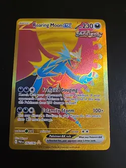 Roaring Moon Ex 262/182 - Paradox Rift - Pokemon TCG Secret Rare NM - Image 1