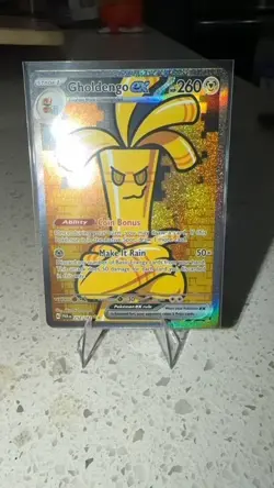 Gholdengo ex 252/182 SV04: Paradox Rift Holo Pokemon Card TCG - Image 1