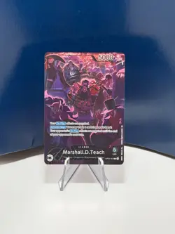 Marshall.D.Teach (English Version 2nd Anniversary Set) OP09-081 One Piece... - Image 1