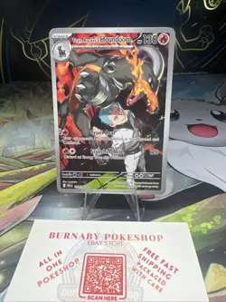 Pokemon TCG Team Rocket's Houndoom Illustration Rare Destined Rivals 191/182 - Image 2