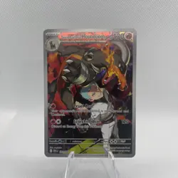 Pokemon TCG Team Rocket's Houndoom Illustration Rare Destined Rivals 191/182 - Image 1