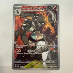 Pokemon TCG Team Rocket's Houndoom Illustration Rare Destined Rivals 191/182 - Image 1
