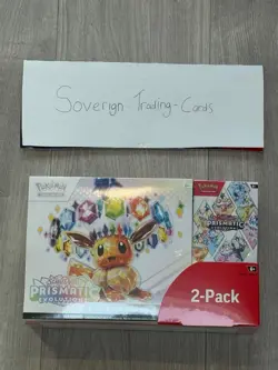 Pokemon TCG Prismatic Evolutions Costco Bundle ETB with Booster - New and Sealed - Image 1