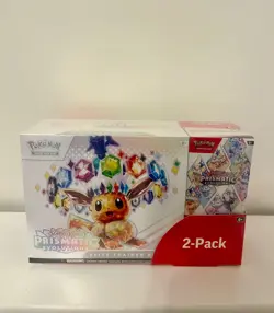 Pokemon TCG Prismatic Evolutions Costco ETB with Booster Bundle New and Sealed - Image 1