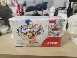Pokemon TCG Prismatic Evolutions Costco Bundle ETB with Booster, New and Sealed - Image 1