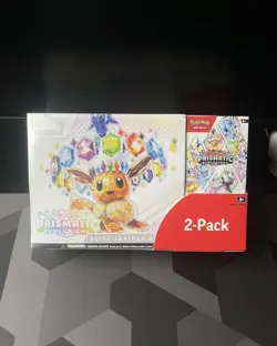 Pokemon TCG Prismatic Evolutions Costco ETB with Booster Bundle New & Sealed - Image 1