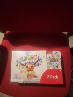 Pokemon TCG Prismatic Evolutions Costco Bundle ETB with Booster, New and Sealed - Image 1