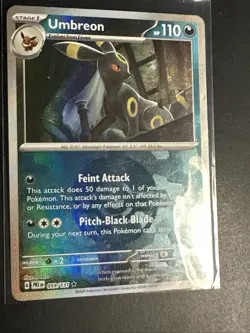 Pokemon TCG Prismatic Evolutions Umbreon Pokeball Reverse Holo Card 059/131 NM-M - Image 2
