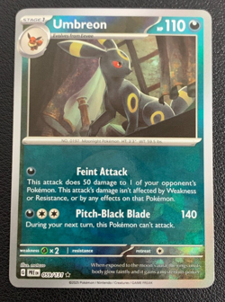 Umbreon 059/131 Prismatic Evolutions Poke Ball Reverse Holo Pokemon TCG Card NM - Image 1