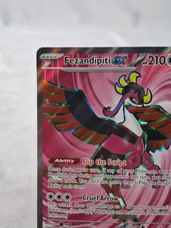 Pokemon TCG Fezandipiti EX Ultra Rare Shrouded Fable Card 084/064 NM - Image 4