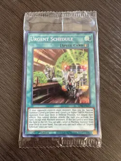 Yu-Gi-Oh LDS2-EN125 Urgent Schedule 1st Secret NM Sealed Card - Image 1