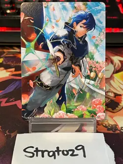 Fire Emblem 0 Cipher - JP - Marker Card - Sigurd - 6/2018 - NM - Image 1