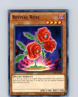 Yu-Gi-Oh TCG Revival Rose LDS2-EN098 1st Edition Regular Common Card NM - Image 1