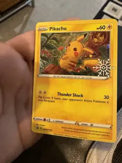 Pikachu - (Holiday Calendar) SWSH153 SWSH: Sword & Shield Promo Cards Holo - Image 1
