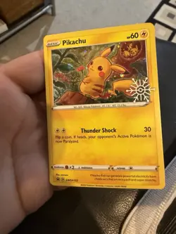 Pikachu - (Holiday Calendar) SWSH153 SWSH: Sword & Shield Promo Cards Holo - Image 3