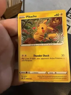 Pikachu - (Holiday Calendar) SWSH153 SWSH: Sword & Shield Promo Cards Holo - Image 5