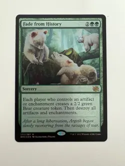 Fade from History Foil MTG Magic the Gathering Card NM Near Mint BRO - Image 1