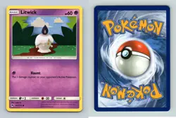 Litwick #101/214 Sun & Moon Lost Thunder Common Pokemon 2018 TCG Card - Image 1