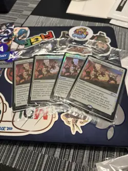 Unbreakable Formation NYCC 2025 TMNT Magic The Gathering Ninja Turtles Play Set. - Image 1