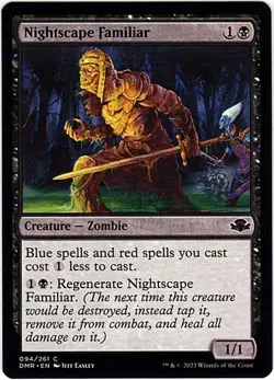 MTG Dominaria Remastered Nightscape Familiar (Common) - Image 1