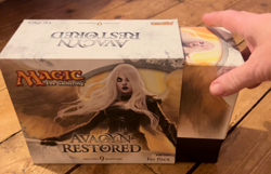 Avacyn Restored Fat Pack Opened Contents mint Lands+booster crds+Deck Boxes etc - Image 2