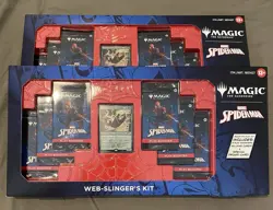 2X Magic The Gathering Marvel Spiderman Web-Slinger Kit Costco Bundle *2 Boxes!* - Image 1