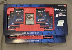 2X Magic The Gathering Marvel Spiderman Web-Slinger Kit Costco Bundle *2 Boxes!* - Image 2