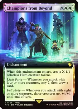 Champions from Beyond FOIL EXTENDED - 0101 - Rare - Final Fantasy FIC MTG - Image 1